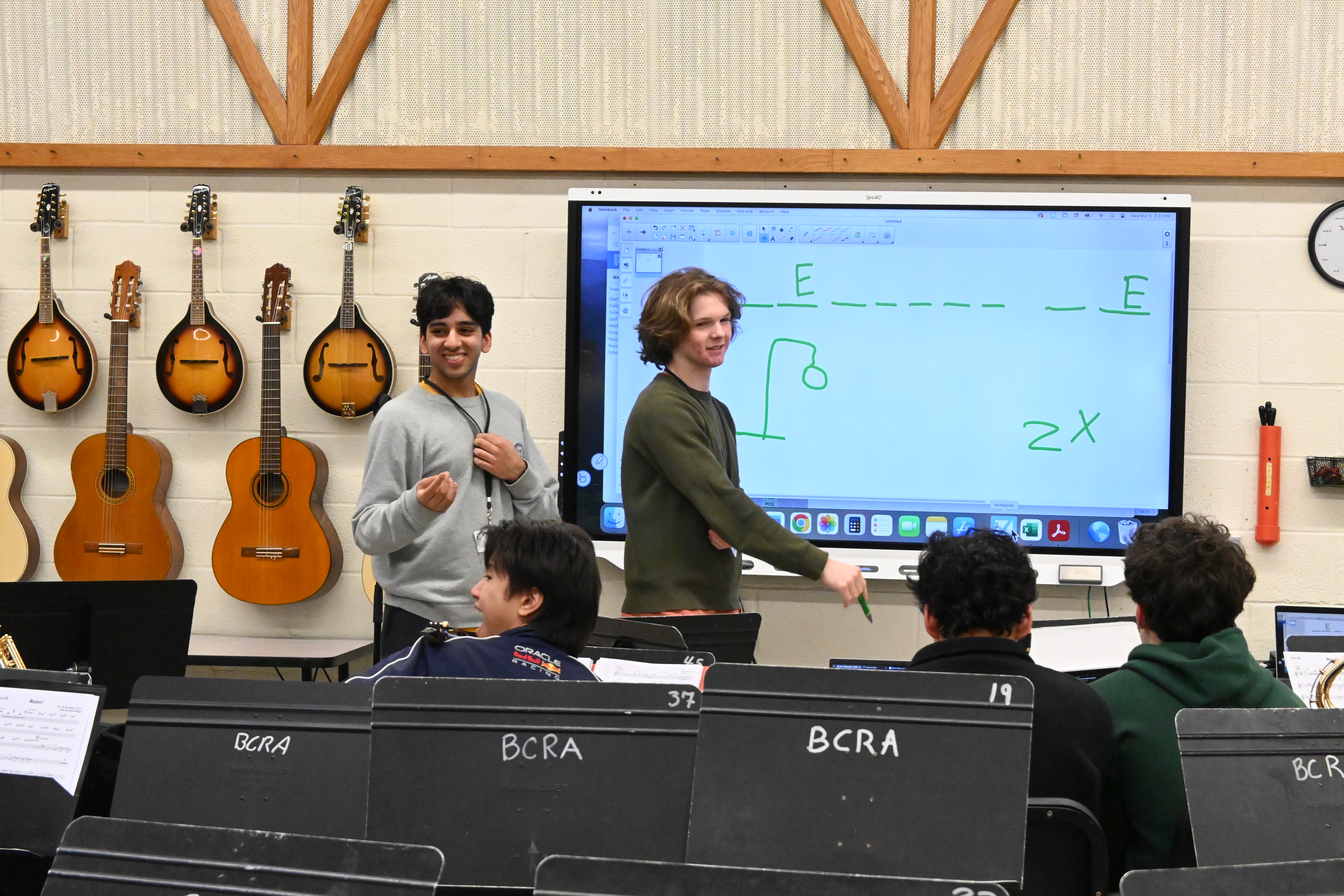 Mohit and James Teaching